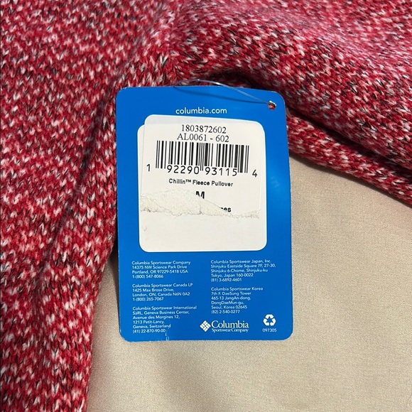 Columbia Women's Marled Red Turtleneck Sweater NWT - Picture 6 of 9